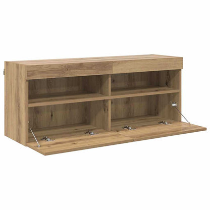 TV-Wandschrank Artisan-Eiche 100 x 30 x 40 cm Holzwerkstoff