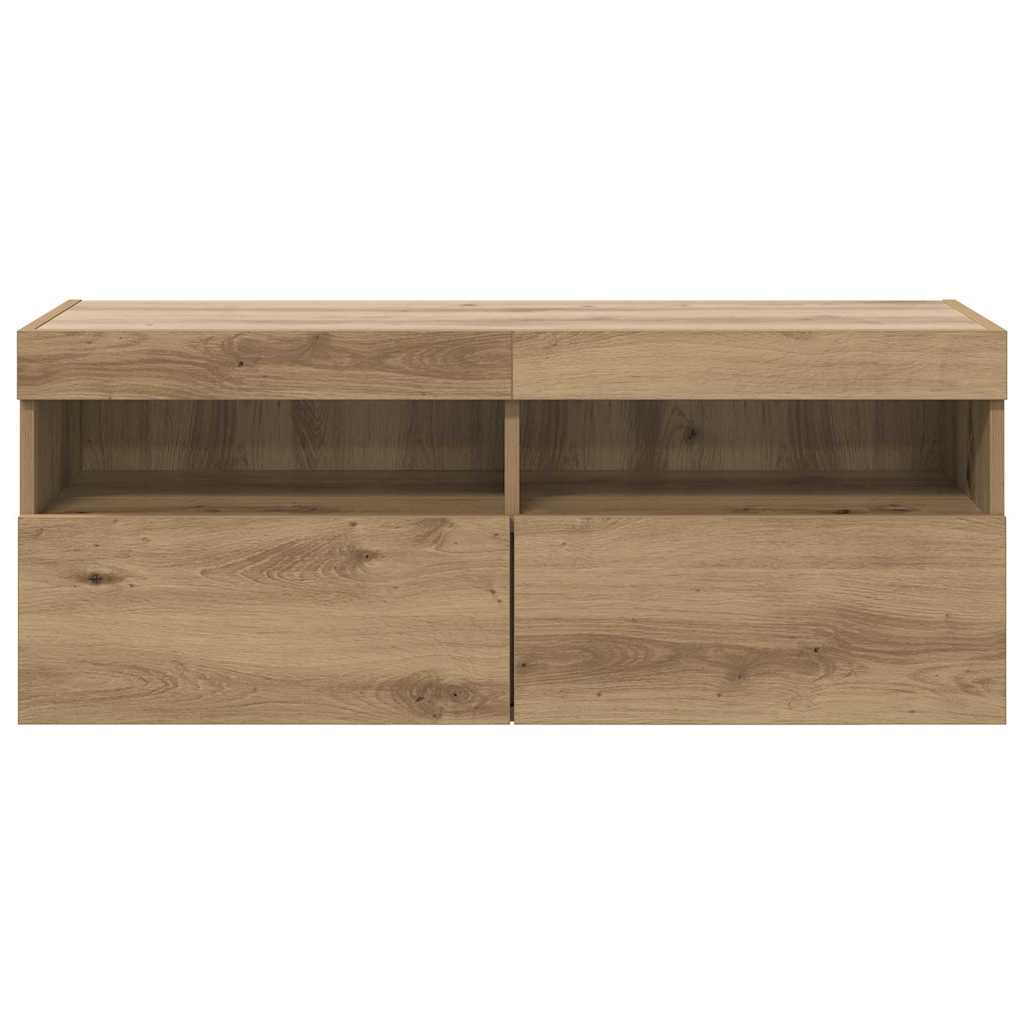 TV-Wandschrank Artisan-Eiche 100 x 30 x 40 cm Holzwerkstoff