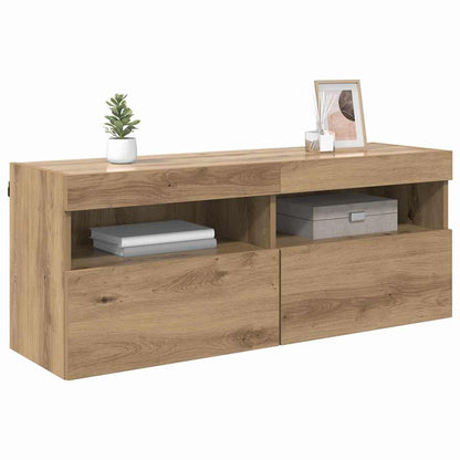 TV-Wandschrank Artisan-Eiche 100 x 30 x 40 cm Holzwerkstoff