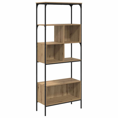 vidaXL Bücherregal Artisan-Eiche 76 x 33 x 188,5 cm Holzwerkstoff
