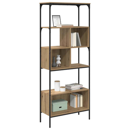 vidaXL Bücherregal Artisan-Eiche 76 x 33 x 188,5 cm Holzwerkstoff