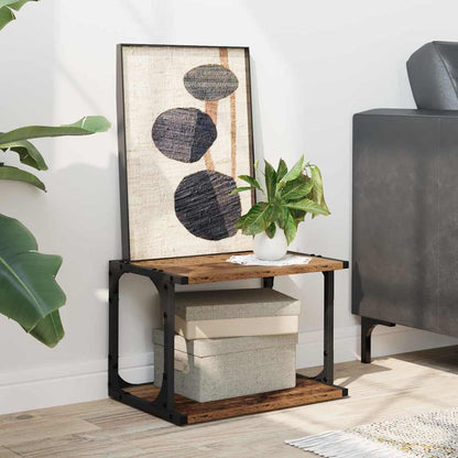 Druckerständer Altholz 41 x 28 x 33,5 cm Holzwerkstoff