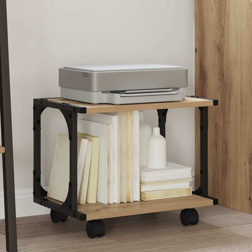 Druckerständer Artisan-Eiche 41 x 28 x 33,5 cm Holzwerkstoff