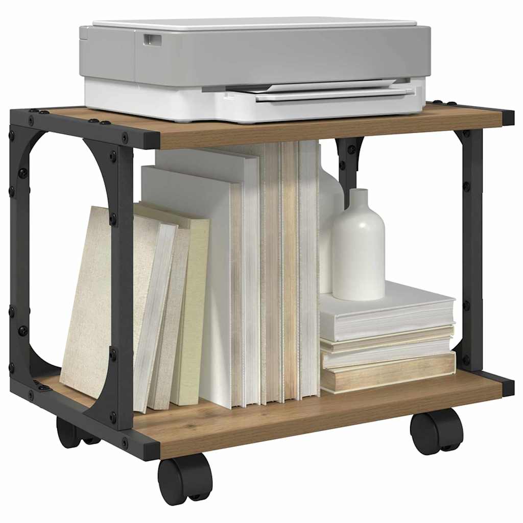 Druckerständer Artisan-Eiche 41 x 28 x 33,5 cm Holzwerkstoff