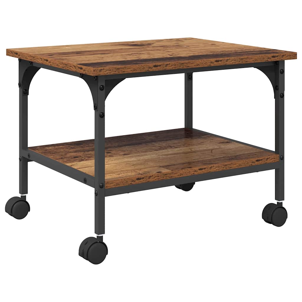 Druckerständer Altholz 50 x 40 x 38 cm Holzwerkstoff