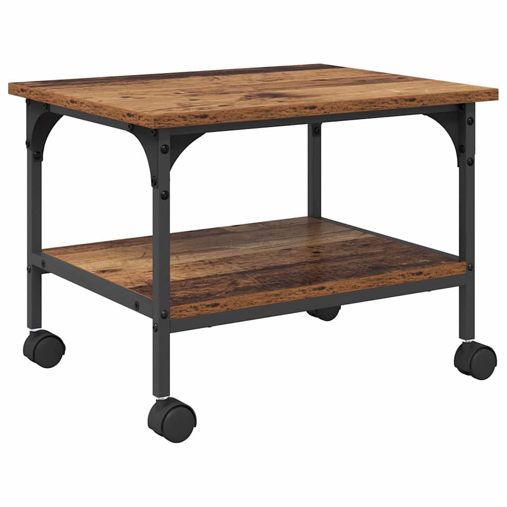 Druckerständer Altholz 50 x 40 x 38 cm Holzwerkstoff