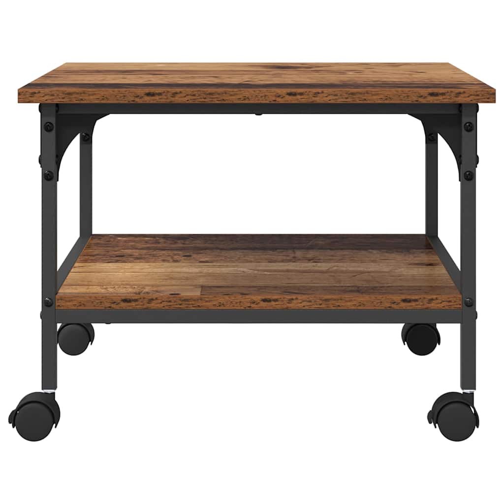 Druckerständer Altholz 50 x 40 x 38 cm Holzwerkstoff