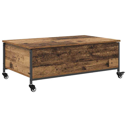 vidaXL Couchtisch Altholz 91 x 55 x 32 cm Holzwerkstoff