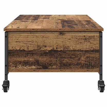 vidaXL Couchtisch Altholz 91 x 55 x 32 cm Holzwerkstoff
