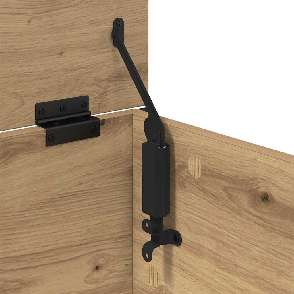 vidaXL Couchtisch Artisan-Eiche 91 x 55 x 32 cm Holzwerkstoff