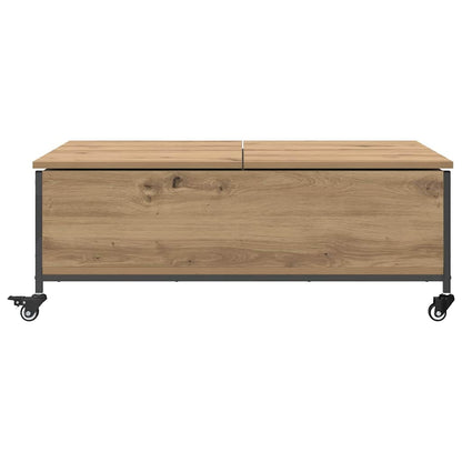 vidaXL Couchtisch Artisan-Eiche 91 x 55 x 32 cm Holzwerkstoff
