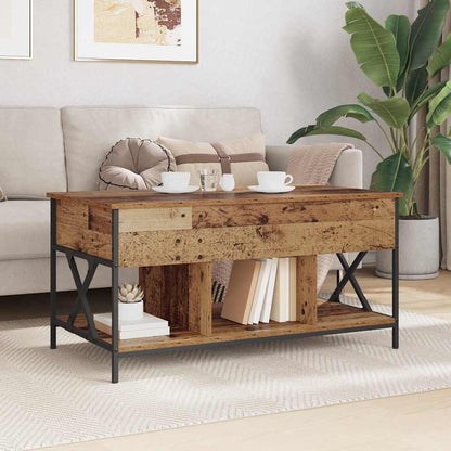 vidaXL Couchtisch Altholz 100 x 55 x 48,5 cm Holzwerkstoff