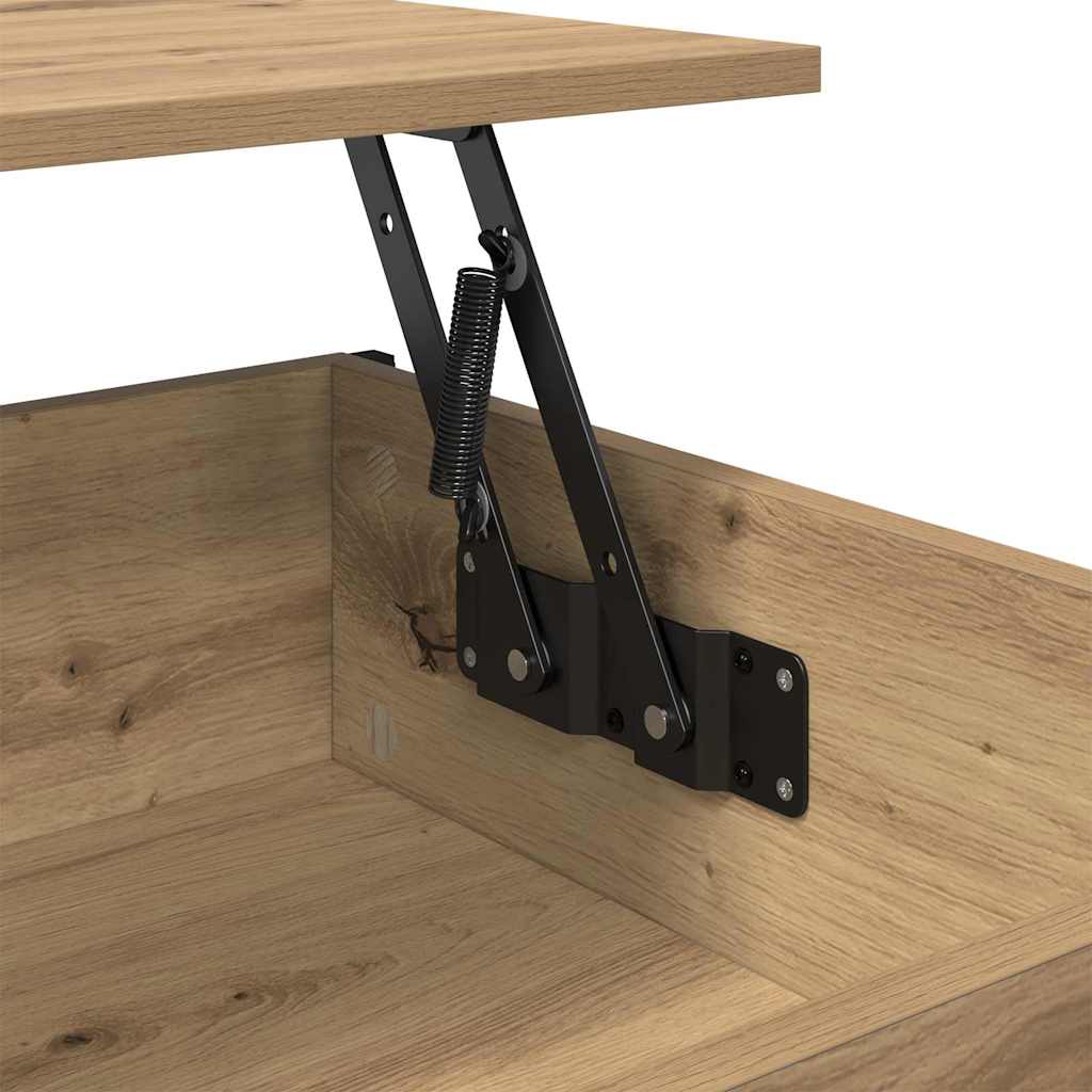 Couchtisch Artisan-Eiche 100 x 55 x 48,5 cm Holzwerkstoff