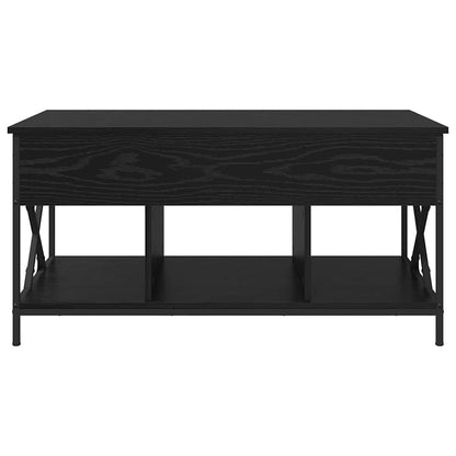 vidaXL Couchtisch Schwarz Eichen-Optik 100 x 55 x 48,5 cm