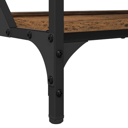 vidaXL Couchtisch Altholz 70x50x50cm Holzwerkstoff