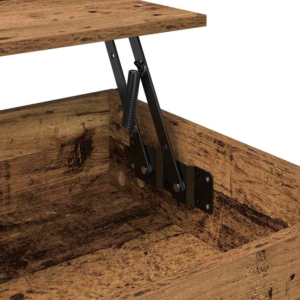 vidaXL Couchtisch Altholz 70x50x50cm Holzwerkstoff