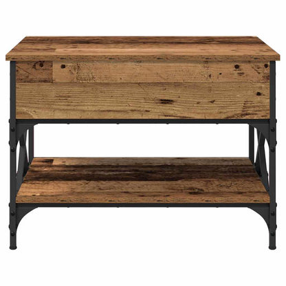 vidaXL Couchtisch Altholz 70x50x50cm Holzwerkstoff