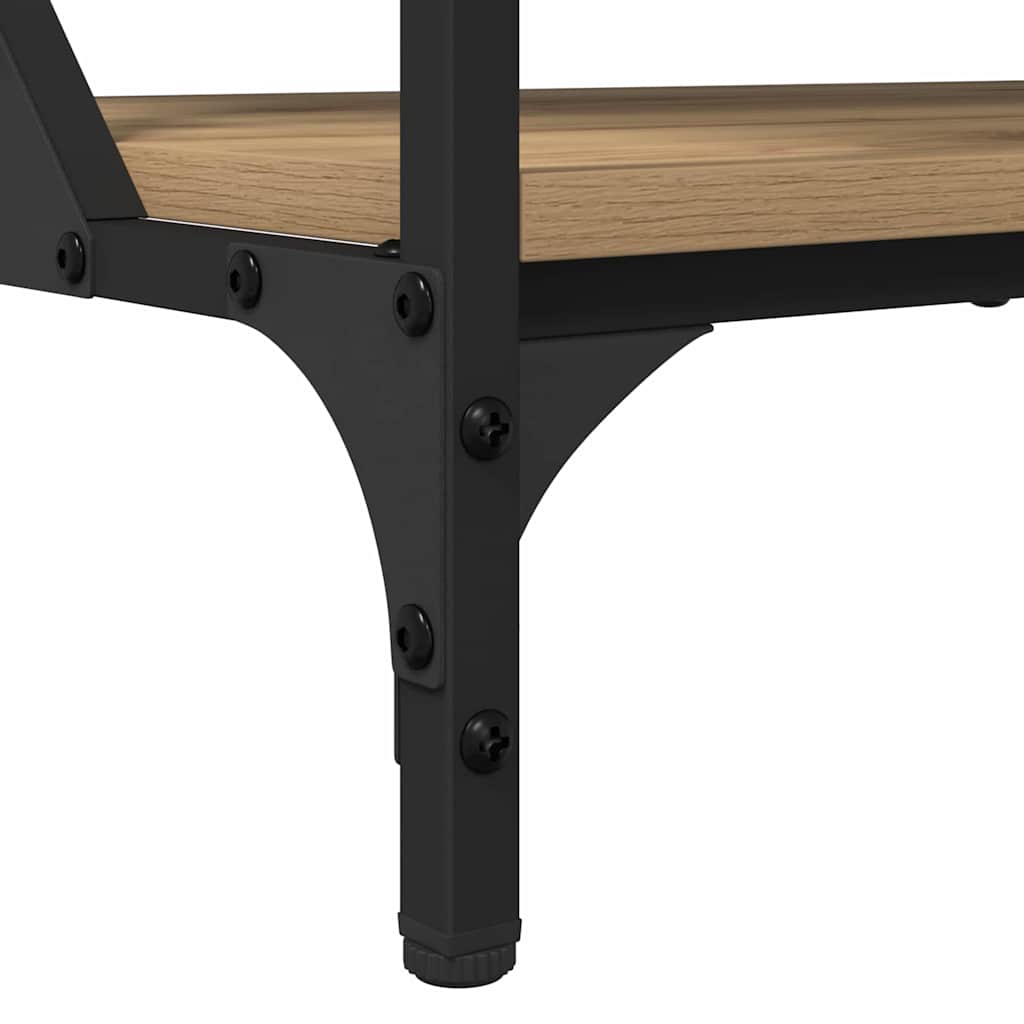 vidaXL Couchtisch Artisan-Eiche 70x50x50cm Holzwerkstoff