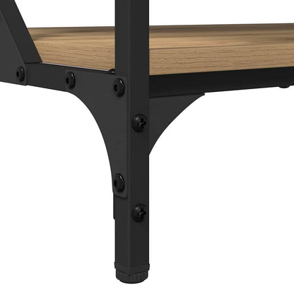 vidaXL Couchtisch Artisan-Eiche 70x50x50cm Holzwerkstoff