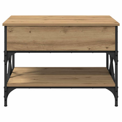vidaXL Couchtisch Artisan-Eiche 70x50x50cm Holzwerkstoff
