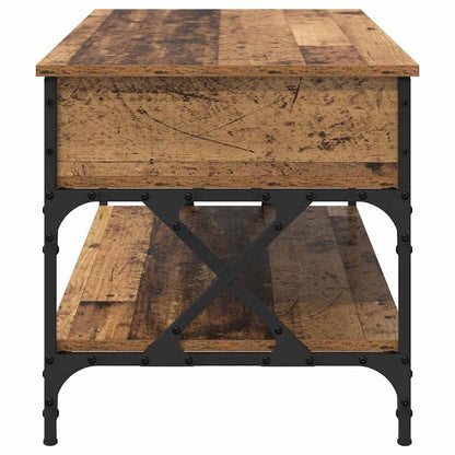 vidaXL Couchtisch Altholz 100 x 50 x 50 cm Holzwerkstoff