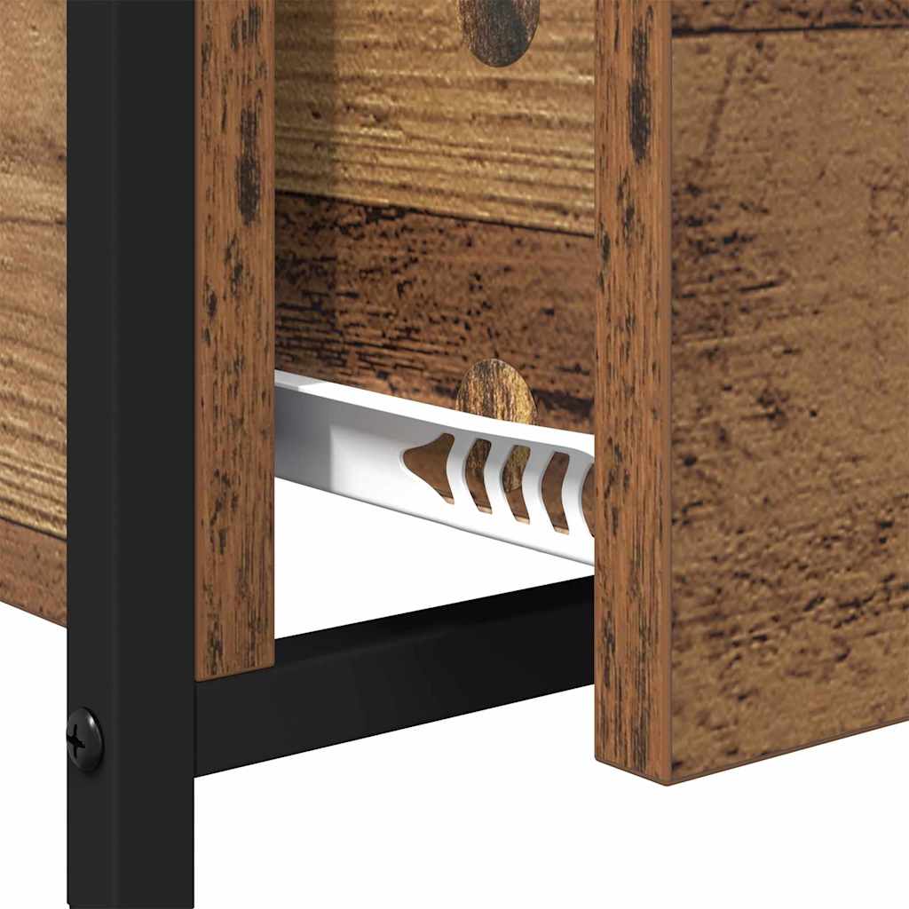 vidaXL Couchtisch Altholz 70 x 50 x 54,5 cm Holzwerkstoff