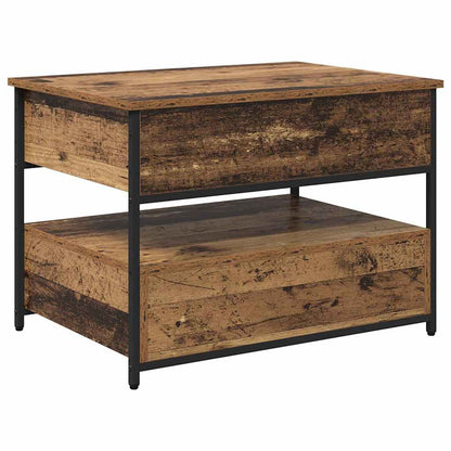 vidaXL Couchtisch Altholz 70 x 50 x 54,5 cm Holzwerkstoff