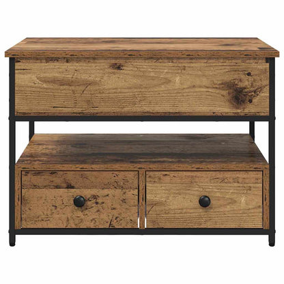 vidaXL Couchtisch Altholz 70 x 50 x 54,5 cm Holzwerkstoff