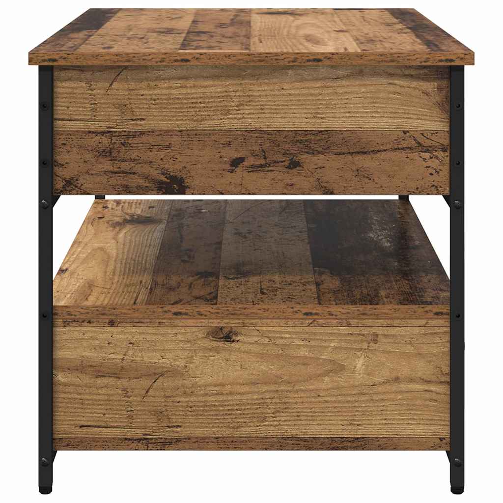 vidaXL Couchtisch Altholz 70 x 50 x 54,5 cm Holzwerkstoff