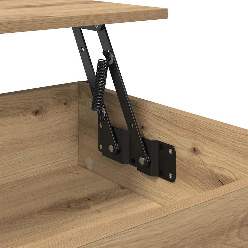 vidaXL Couchtisch Artisan-Eiche 70 x 50 x 54,5 cm Holzwerkstoff
