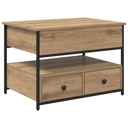vidaXL Couchtisch Artisan-Eiche 70 x 50 x 54,5 cm Holzwerkstoff