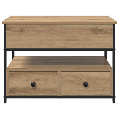 vidaXL Couchtisch Artisan-Eiche 70 x 50 x 54,5 cm Holzwerkstoff