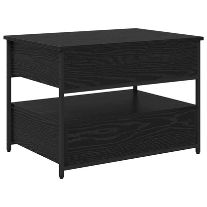 Couchtisch Schwarz Eichen-Optik 70 x 50 x 54,5 cm Holzwerkstoff