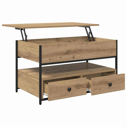 vidaXL Couchtisch Artisan-Eiche 85 x 50 x 50 cm Holzwerkstoff