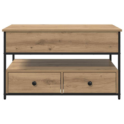 vidaXL Couchtisch Artisan-Eiche 85 x 50 x 50 cm Holzwerkstoff