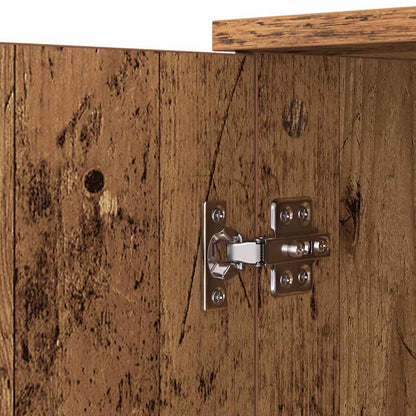 Sideboard mit Schubladen Altholz 59 x 39 x 80 cm Holzwerkstoff