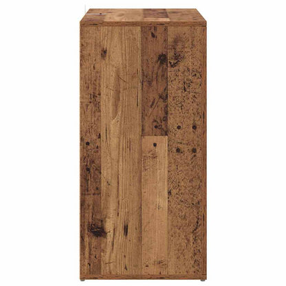 Sideboard mit Schubladen Altholz 59 x 39 x 80 cm Holzwerkstoff