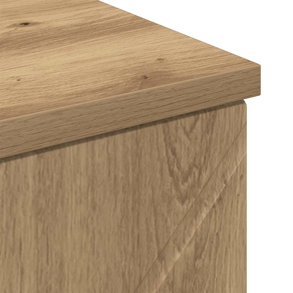 vidaXL Badezimmerschrank mit Schubladen Artisan-Eiche 30 x 35 x 80 cm