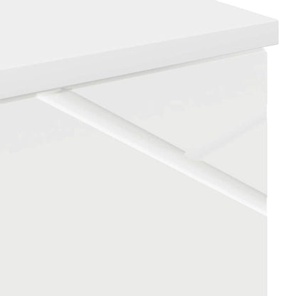 vidaXL Badezimmerschrank Weiß 30 x 35 x 192 cm Holzwerkstoff & Metall