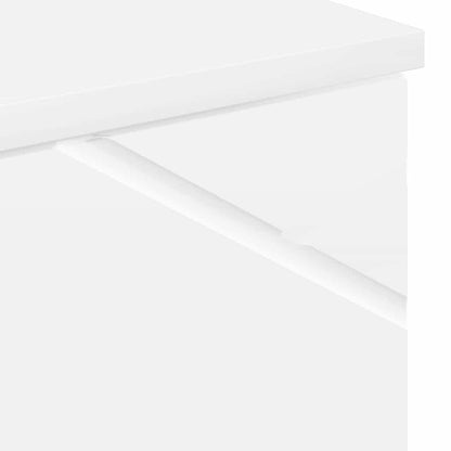 Badezimmerschrank mit Speicher Hochglanz Weiß 30 x 35 x 192 cm