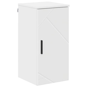 vidaXL Badezimmerschrank Weiß 30 x 31,5 x 61 cm Holzwerkstoff & Metall