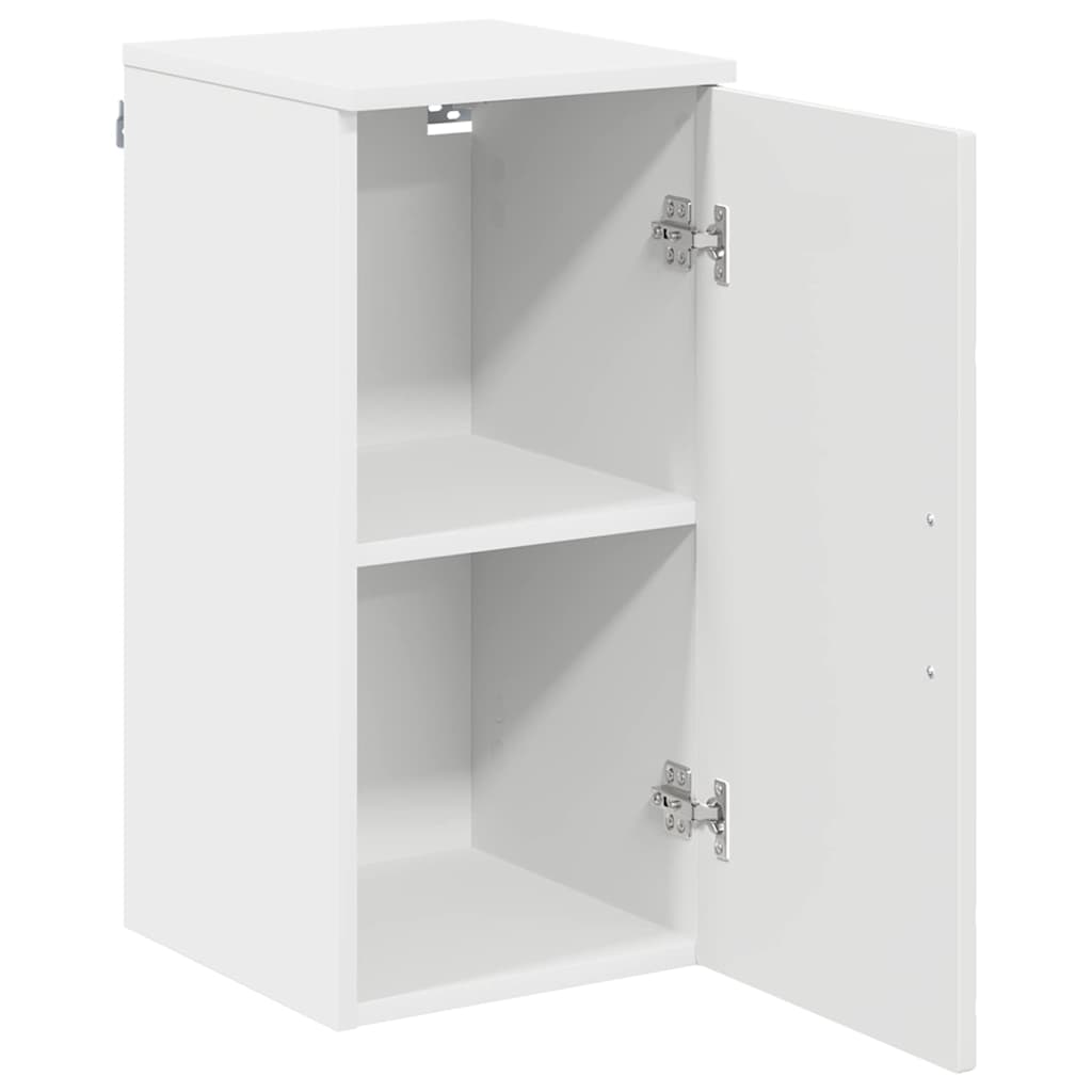 vidaXL Badezimmerschrank Weiß 30 x 31,5 x 61 cm Holzwerkstoff & Metall