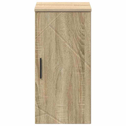 vidaXL Badezimmerschrank Wandmontiert Sonoma-Eiche 30 x 31,5 x 61 cm