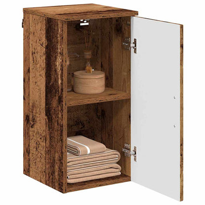 Badezimmerschrank Wandmontiert Altholz 30 x 31,5 x 61 cm