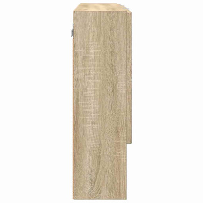 vidaXL Armoire de toilette chêne sonoma 80 x 17 x 55 cm Bois d'ingénierie