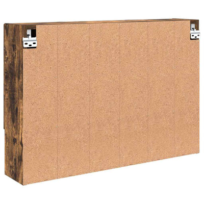 Spiegelschrank Geräucherte Eiche 80 x 17 x 55 cm Holzwerkstoff