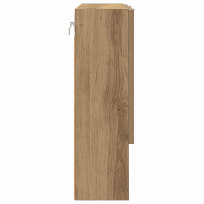 vidaXL Spiegelschrank Artisan-Eiche 59 x 17 x 55 cm Holzwerkstoff