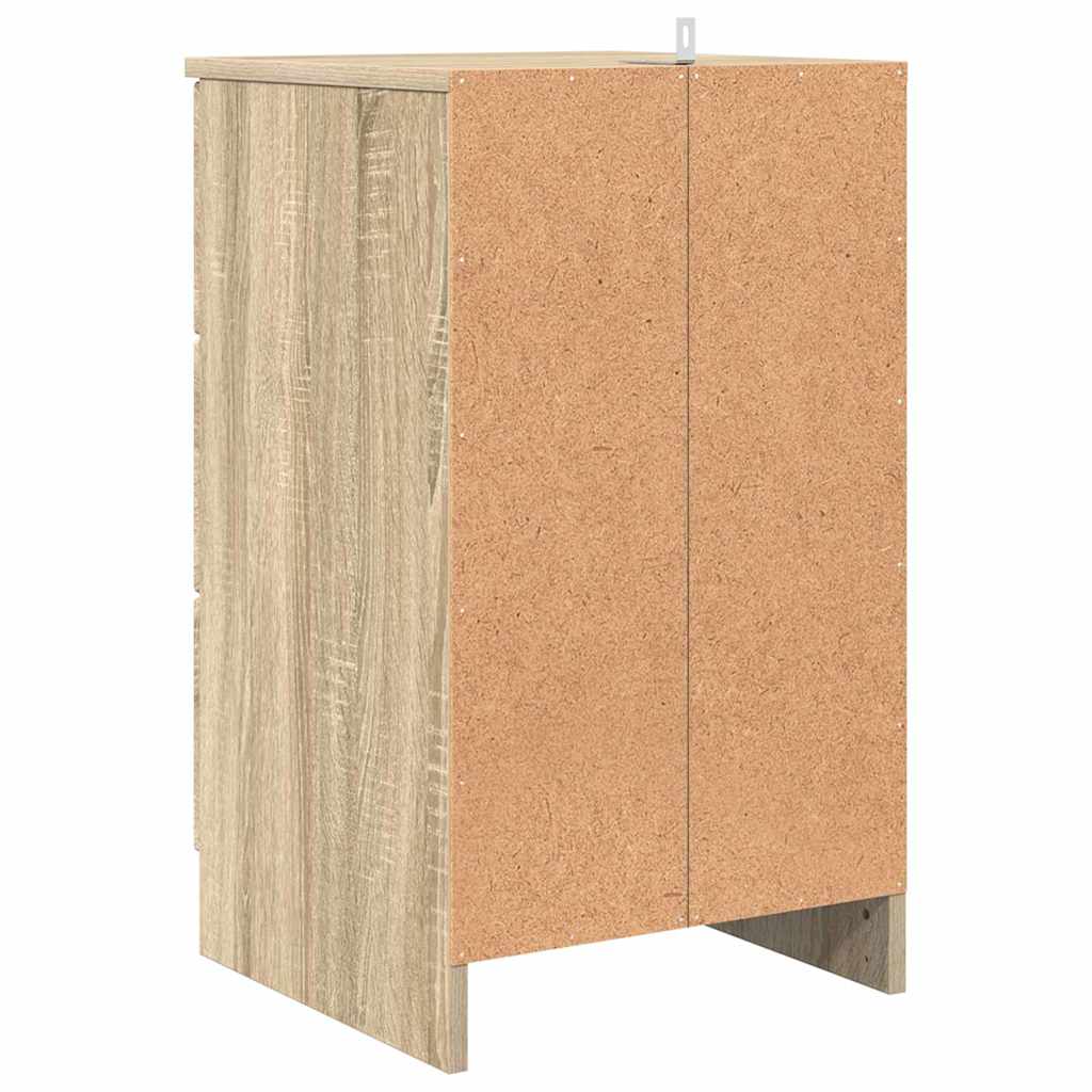 Nachttisch Sonoma-Eiche 38 x 38 x 66 cm Holzwerkstoff
