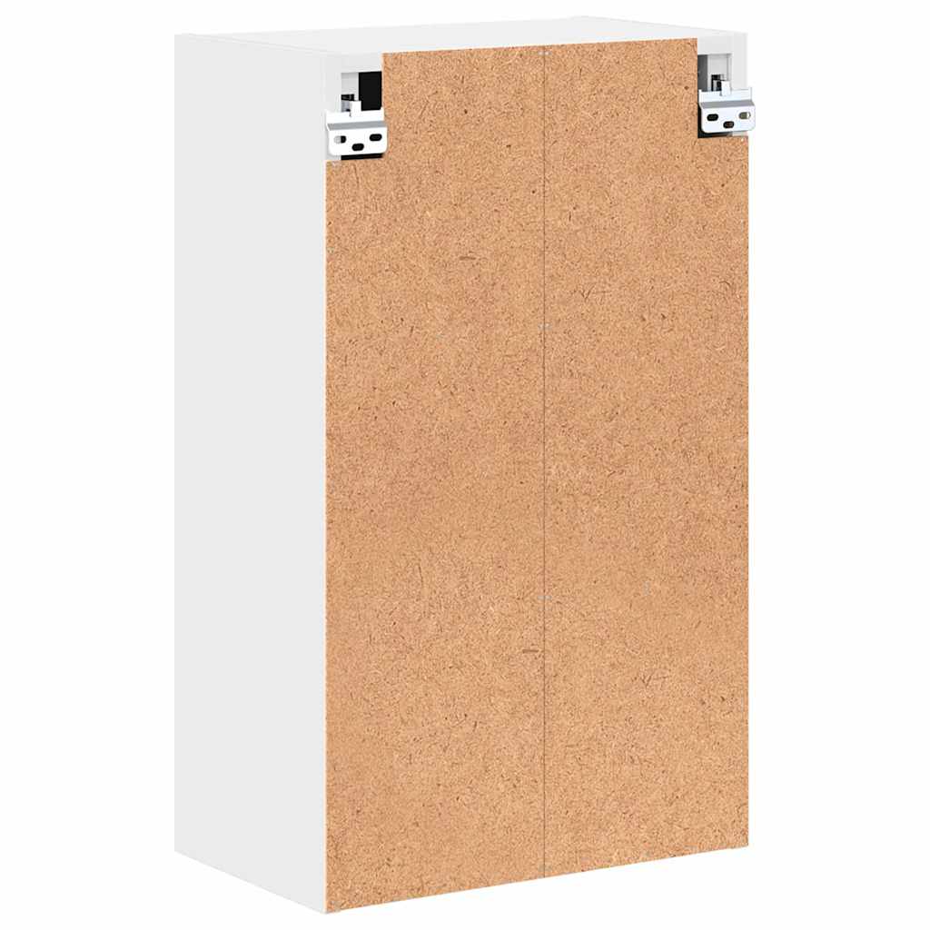 vidaXL Badezimmerschrank Weiß 39 x 23,5 x 65 cm Holzwerkstoff & Metall