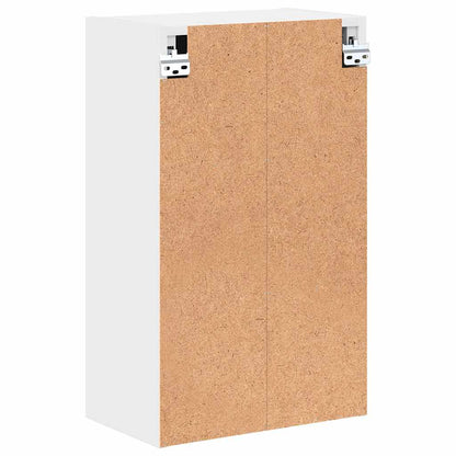 vidaXL Badezimmerschrank Weiß 39 x 23,5 x 65 cm Holzwerkstoff & Metall